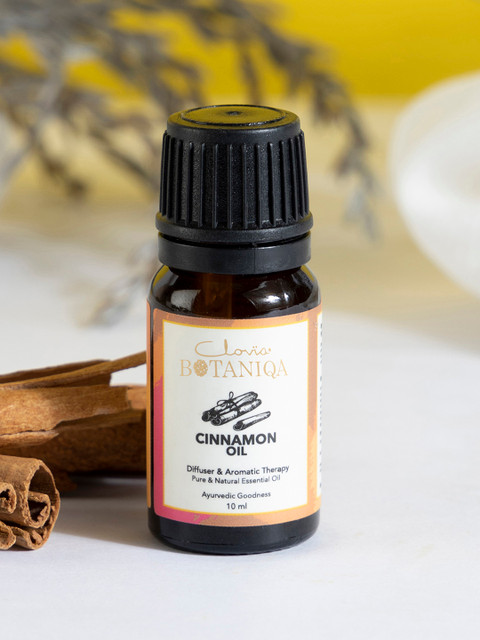 

Clovia Botaniqa Pure Cinnamon Essential Oil For Skin Hair & Diffusion - 10ml, Transparent
