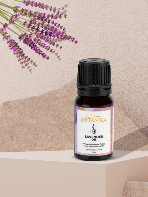 

Clovia Botaniqa Pure Lavender Essential Oil For Skin Hair & Diffusion - 10ML, Transparent