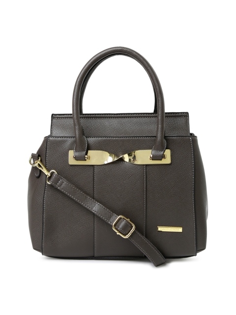 

David Jones Charcoal Grey Textured Handbag