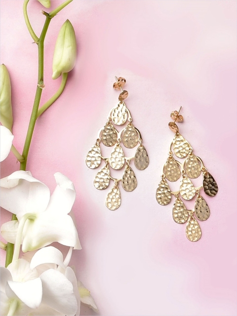 

Amaltaas Gold Contemporary Drop Earrings