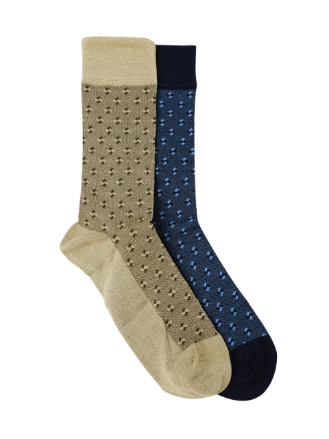 

INVICTUS Men Set of 2 Above Ankle-Length Socks, Blue