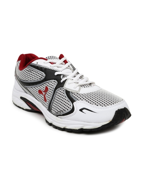 

Spinn Men White Hertz Running Shoes