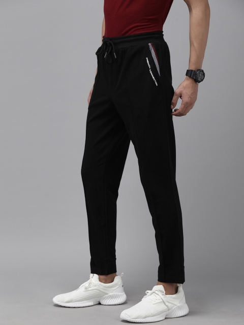 

French Connection Men Black Slim Fit Solid Joggers