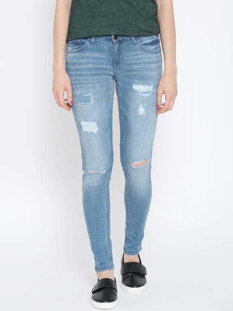 

Tokyo Talkies Blue Stretchable Jeans