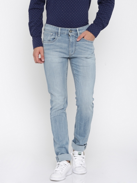 

U.S. Polo Assn. Men Blue Skinny Fit Stretchable Jeans