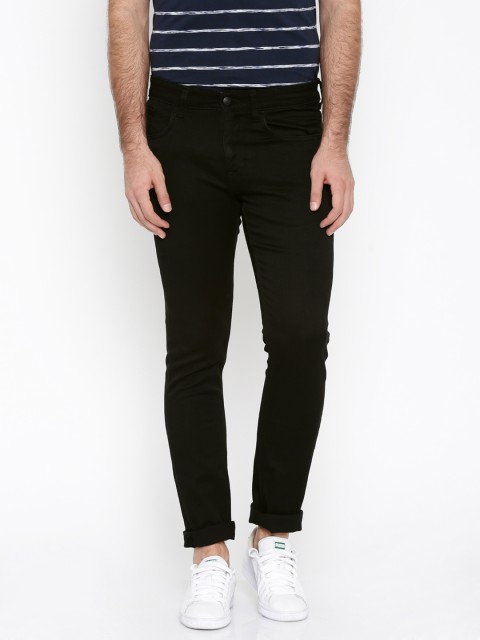 

U.S. Polo Assn. Denim Co. Men Black Slim Fit Mid-Rise Clean Look Jeans