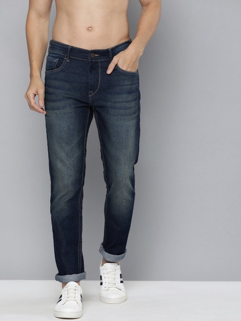 

HERE&NOW Men Blue Slim Fit Light Fade Stretchable Jeans