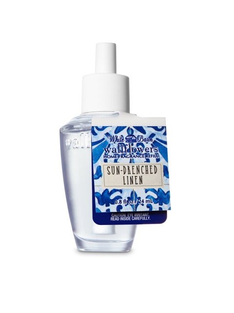 

Bath & Body Works Sun Drenched Linen Wallflowers Fragrance Refill, Blue
