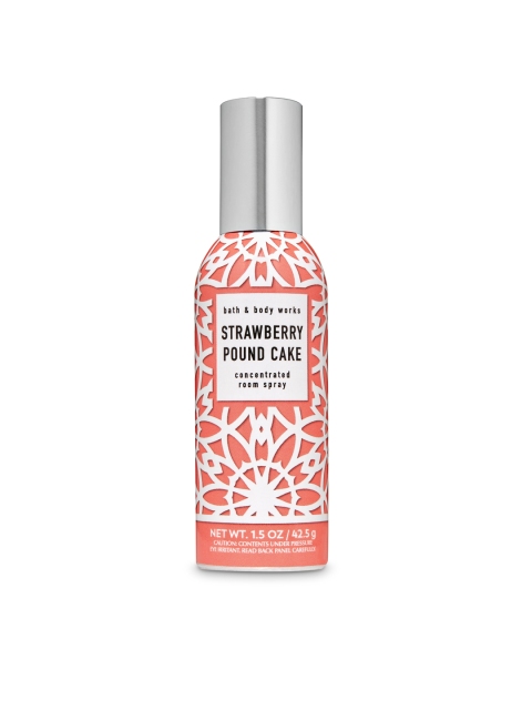 

Bath & Body Works Strawberry Pound Cake Concentrated Room Spray, Red