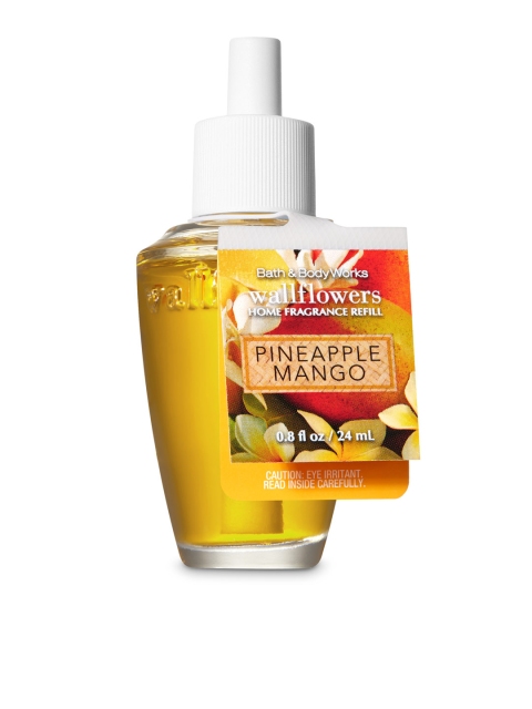 

Bath & Body Works Pineapple Mango Wallflowers Fragrance Refill 24ml, Yellow