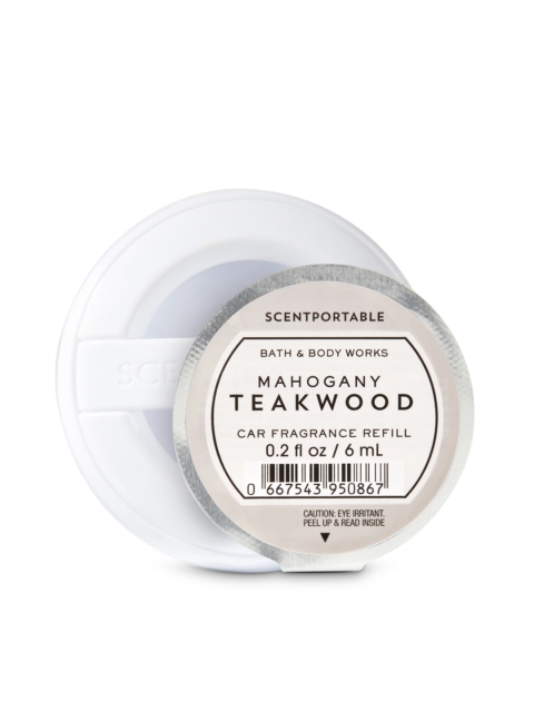 

Bath & Body Works Mahogany Teakwood Car Fragrance Refill - 6 ml, Off white