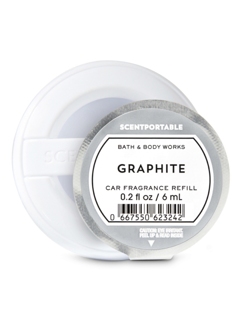 

Bath & Body Works Graphite Car Fragrance Refill - 6 ml, Grey
