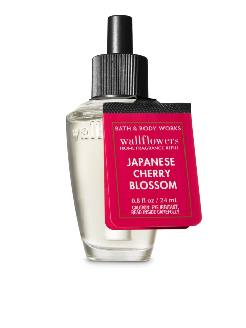 

Bath & Body Works Japanese Cherry Blossom Wallflowers Home Fragrance Refill 24 ml, Red