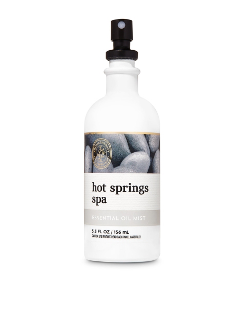 

Bath & Body Works Women Hot Springs Spa Essential Oil Mist 156ml, White