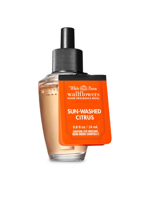 

Bath & Body Works Sun-Washed Citrus Wallflowers Home Fragrance Refill, Orange