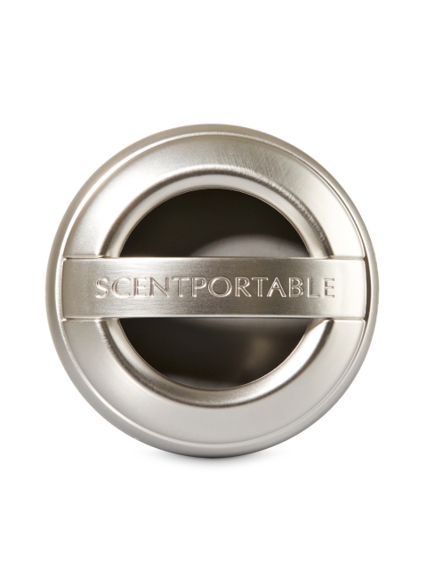 

Bath & Body Works Silver-Toned Brushed Pewter Car Air Freshener Visor Clip