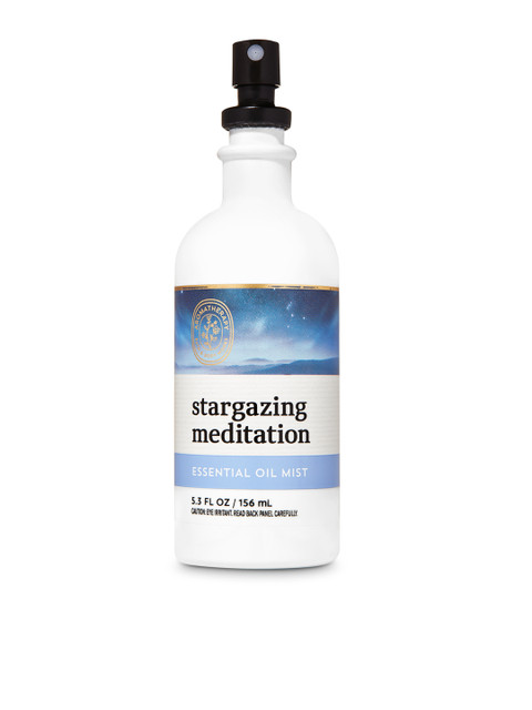 

Bath & Body Works Stargazing Meditation Essential Oil Mist 156 ml, White