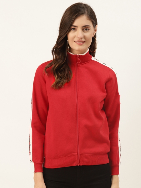 

Madame Women Red Sweatshirt