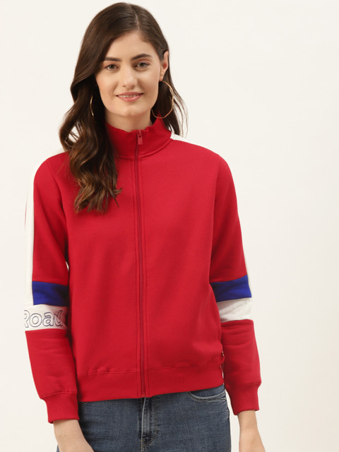 

Madame Women Red Sweatshirt