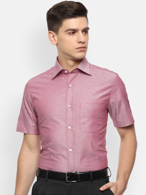 

Louis Philippe Men Pink Casual Shirt