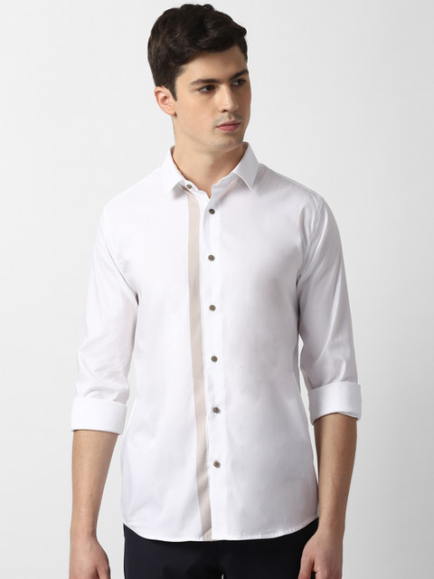 

Louis Philippe Sport Men White Super Slim Fit Casual Shirt