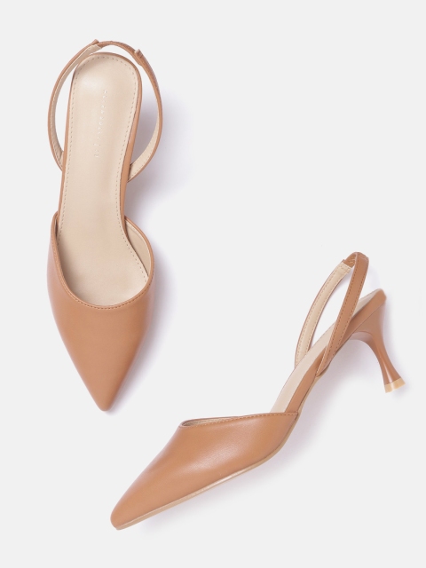 

Allen Solly Women Beige Solid Pumps