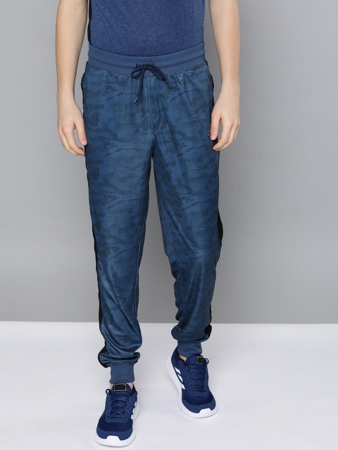 

Slazenger Men Blue & Black Printed Joggers