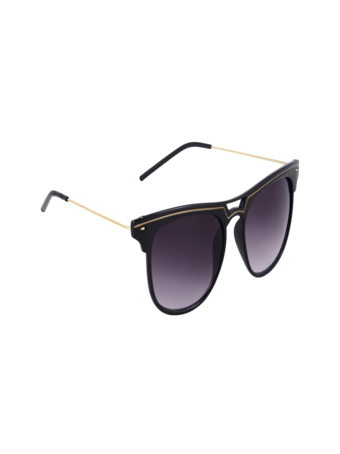 

Olvin Unisex Purple Lens & Black Browline Sunglasses with UV Protected Lens OL387-01