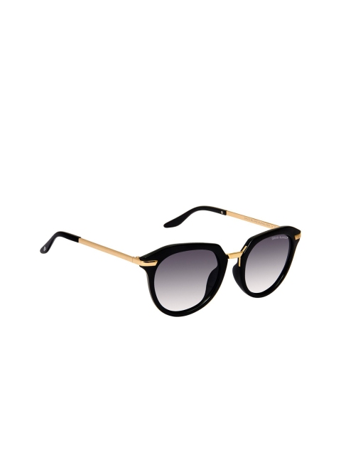 

David Blake Women Grey Lens & Black Oversized Sunglasses NP-SGDB2032