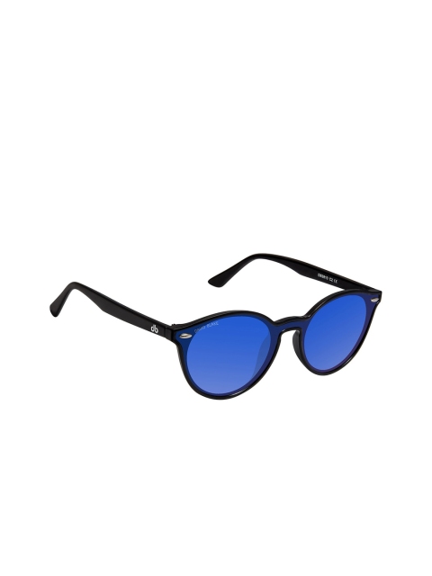 

David Blake Women Blue Lens & Black Cateye Sunglasses with Polarised Lens NP-SGDB1744