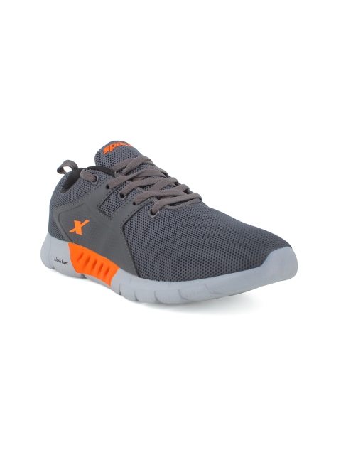 

Sparx Men Grey Mesh Running Non-Marking Shoes