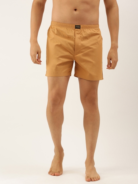 

Urban Dog Men Khaki Pure Cotton Boxers UDBX442-M