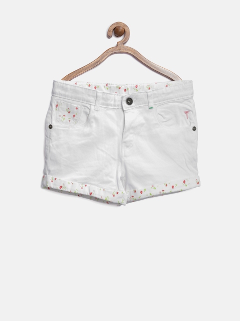 

Palm Tree by Gini & Jony Girls White Shorts