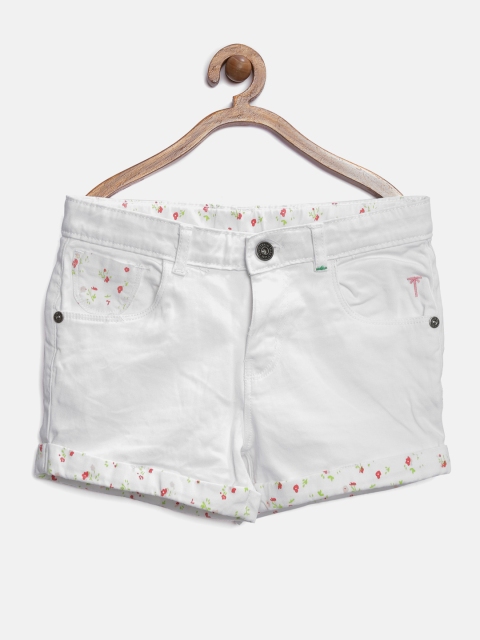 

Palm Tree by Gini & Jony Girls White Shorts