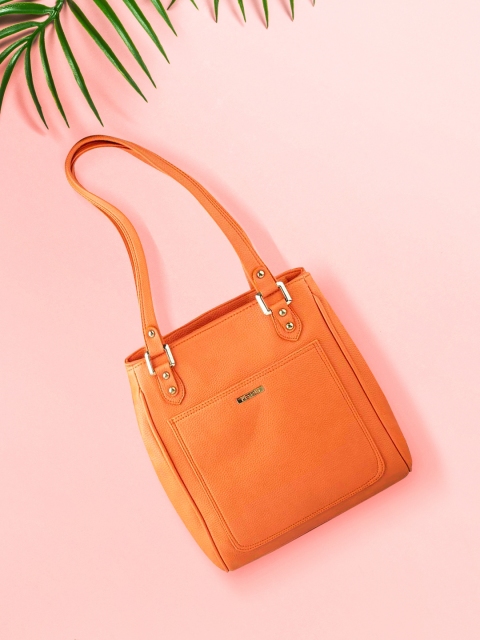 

Metro Orange Structured Shoulder Bag