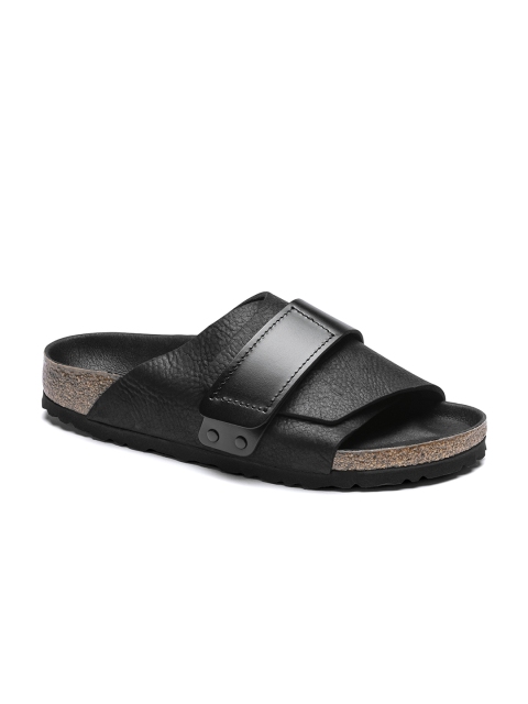 

Birkenstock Unisex Kyoto Black Regular Slides