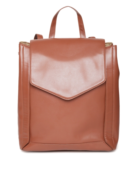 

POCKIT Women Brown Backpack