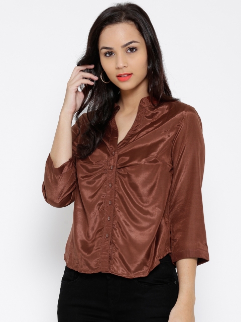 

BIBA Brown Shirt with Sheen