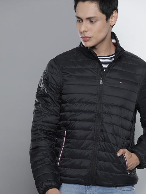 

Tommy Hilfiger Men Black Padded Jacket