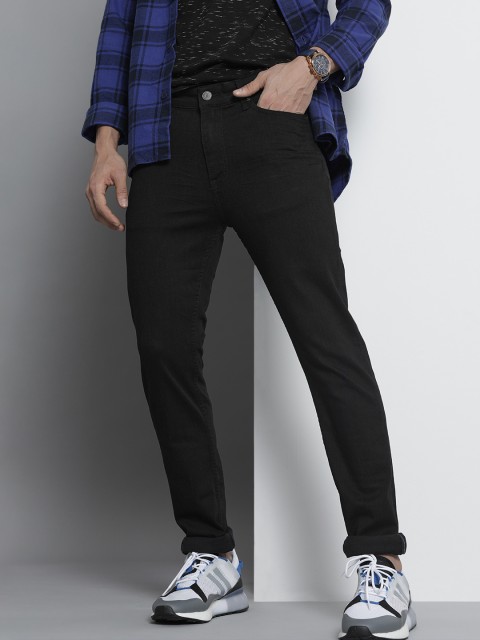 

Tommy Hilfiger Men Black Skinny Fit Stretchable Jeans