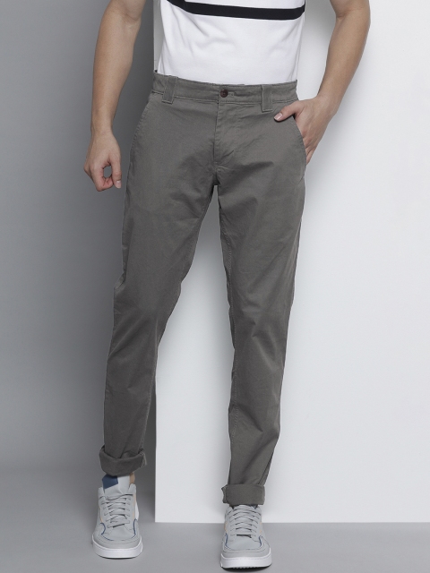 

Tommy Hilfiger Men Grey Slim Fit SCANTON Chinos
