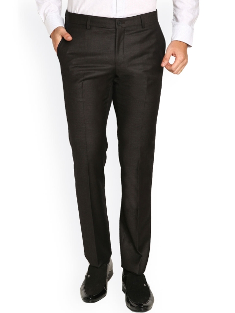 

Blackberrys Brown Skinny Fit Formal Trousers
