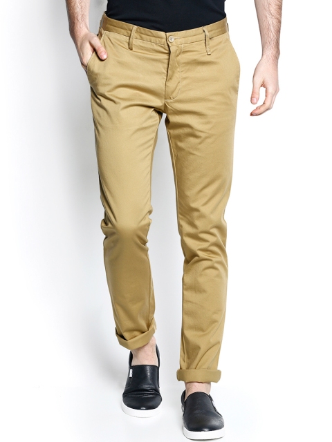 

Blackberrys Khaki Slim Chino Trousers