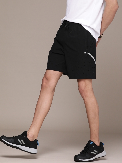 

Calvin Klein Jeans Men Black Mid-Rise Regular Shorts