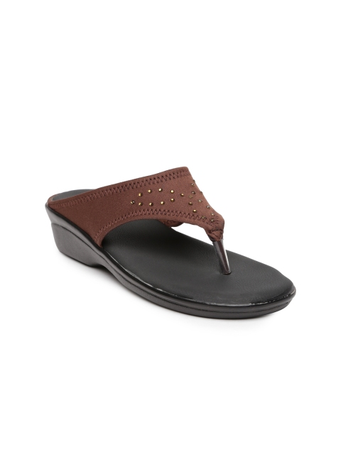 

Bata Women Brown Ellan Lycra Wedges