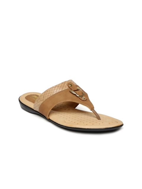 

Bata Women Brown Flats