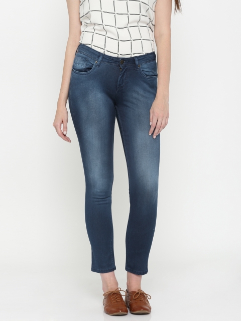 

ELLE Women Blue Skinny Fit Stretchable Jeans