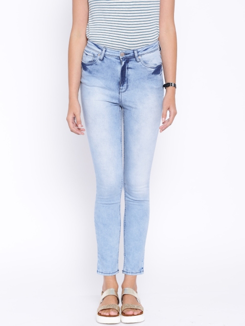 

ELLE Women Blue High-Rise Jeans