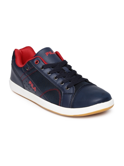 

FILA Men Navy EASTER Solid Sneakers, Navy blue