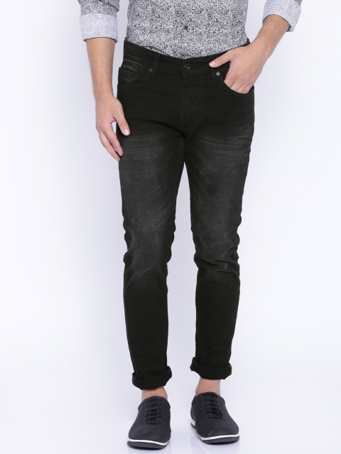 

Being Human Men Black Super Skinny Fit Mid-Rise Clean Look Jeans